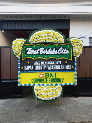 Papan Bunga Duka di Siantan Selatan