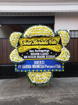 Papan Bunga Duka di Siantan Selatan